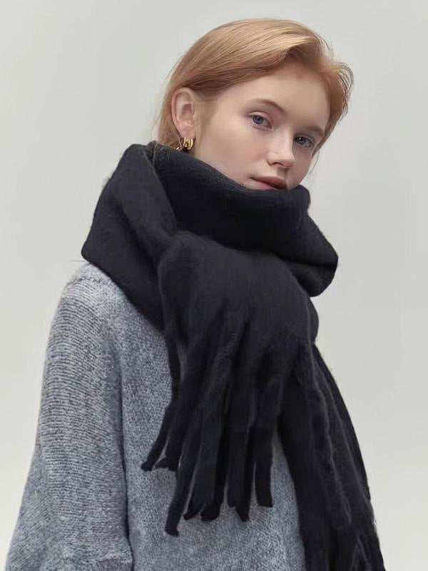 Women's Wool-like Autumn And Winter Comfortable Scarf High Quality