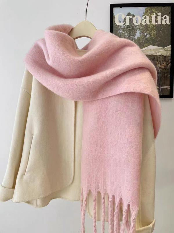 Women's Wool-like Autumn And Winter Comfortable Scarf High Quality