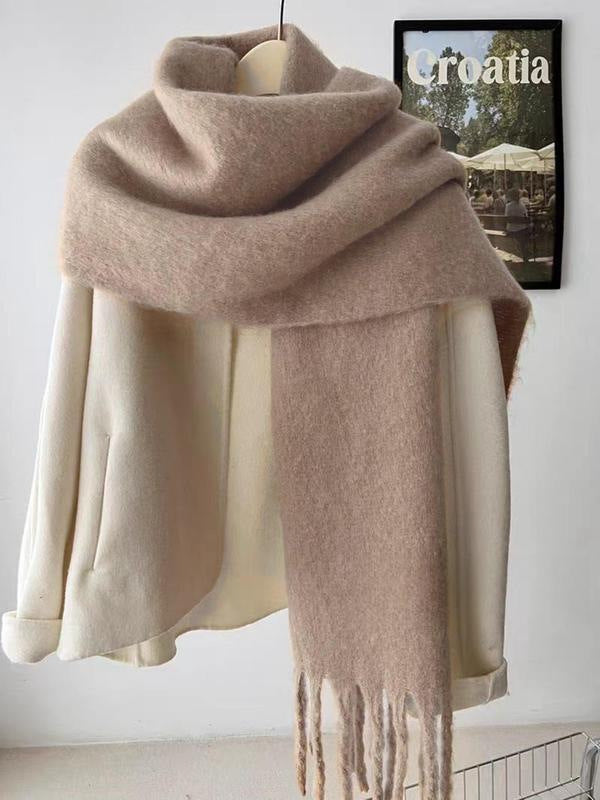 Women's Wool-like Autumn And Winter Comfortable Scarf High Quality