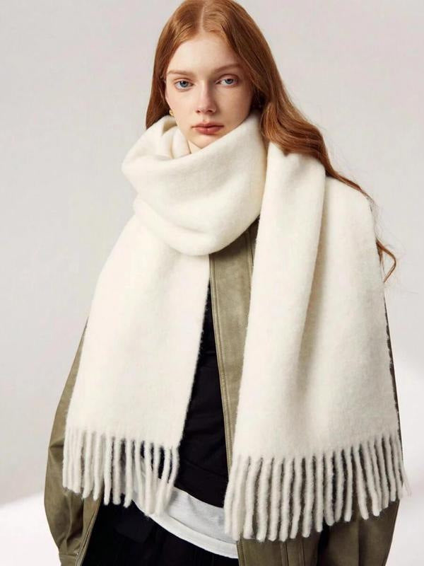 Women's Wool-like Autumn And Winter Comfortable Scarf High Quality