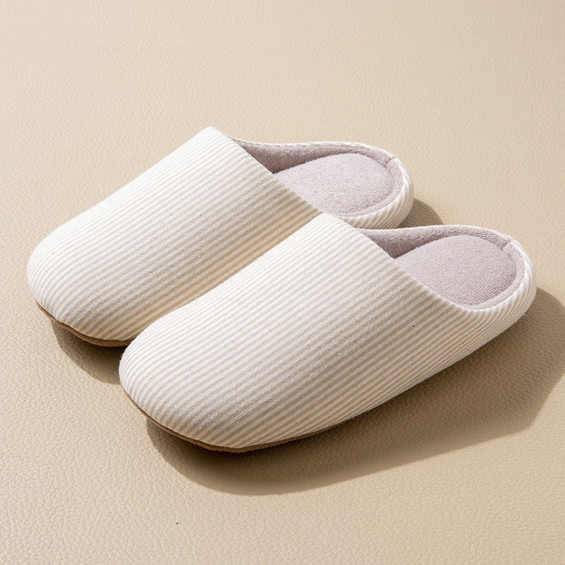 Velvet sole slippers