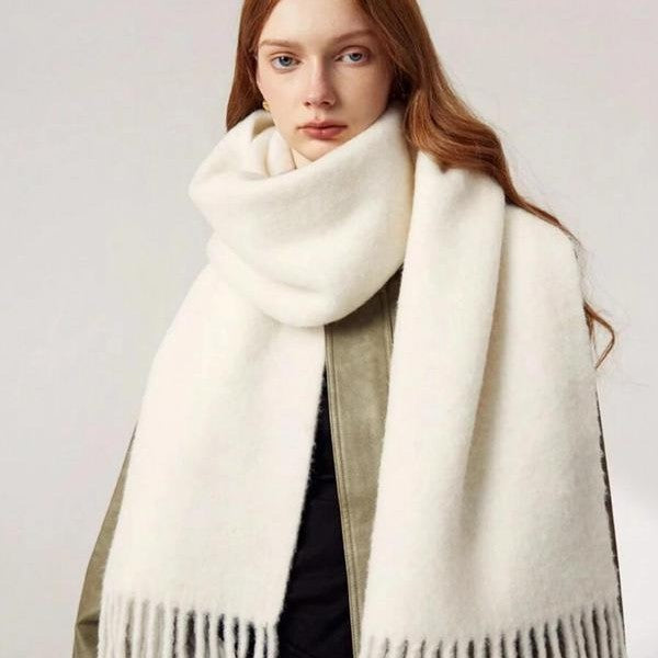 Women's Wool-like Autumn And Winter Comfortable Scarf High Quality